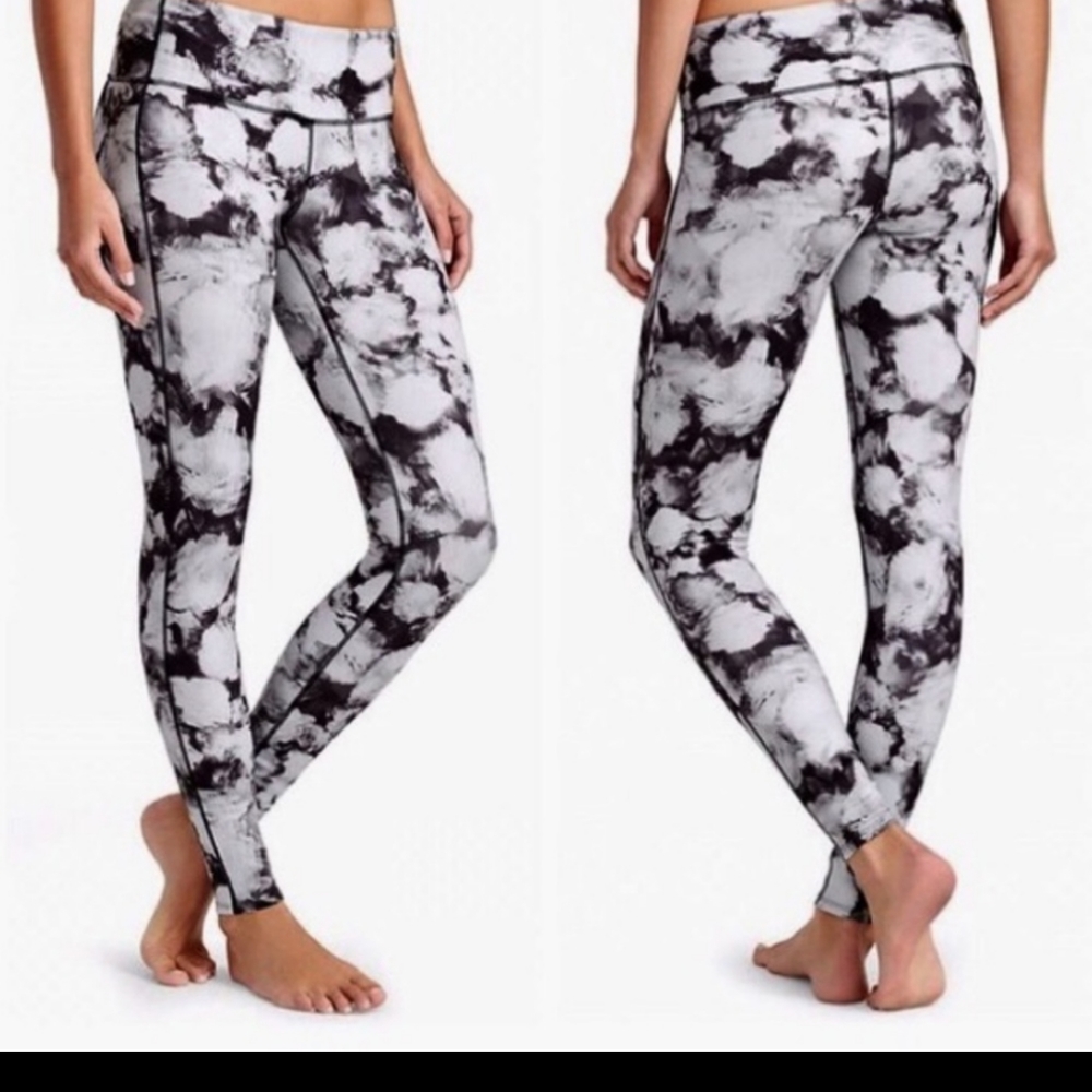 Floral crush leggings